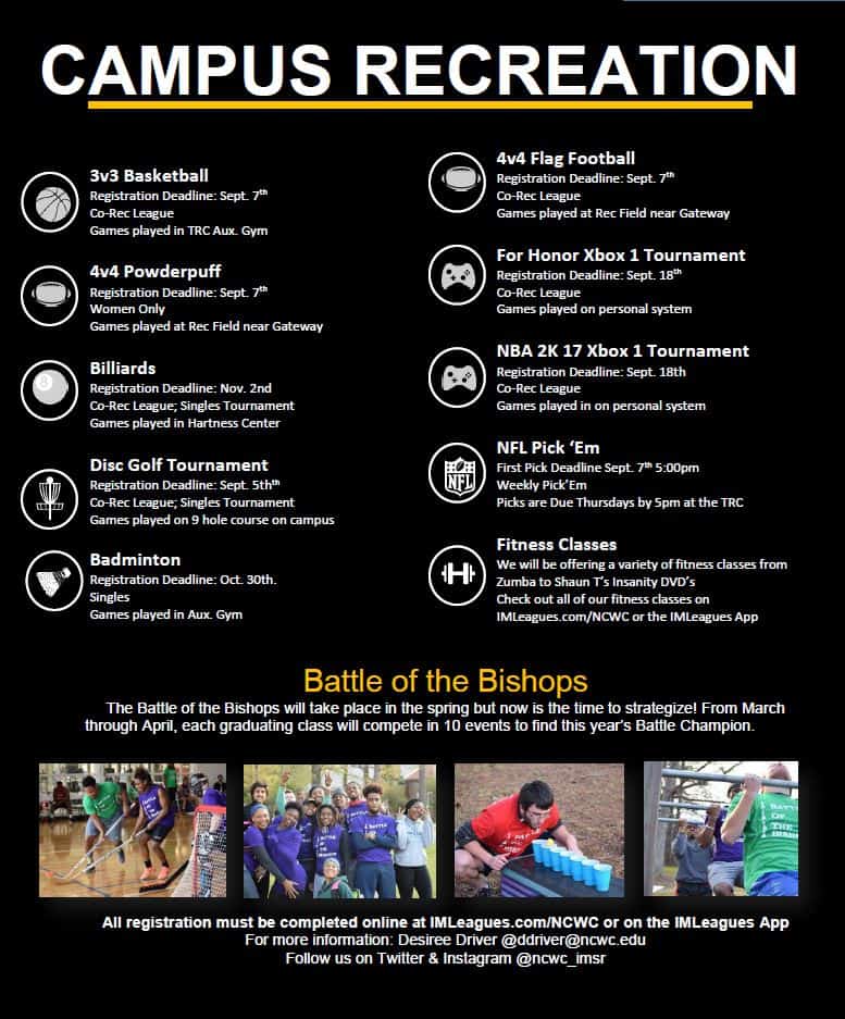 Campus Recreation Flyer