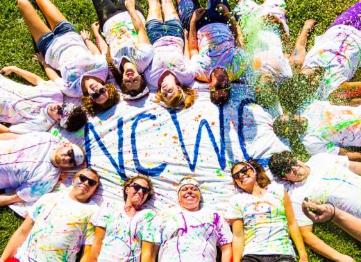 ncwc students color run