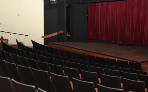 Stage in the Powers Recital Hall