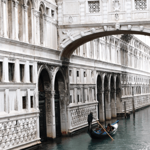 Venice bridge of sighs