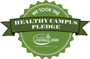 We Took the Healthy Campus Pledge 2020