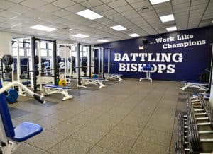 battling bishops weight room