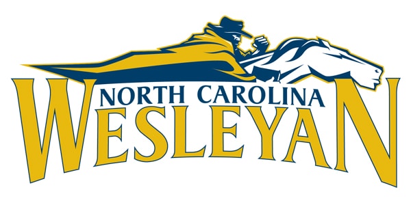 NC Wesleyan Horse Rider Logo