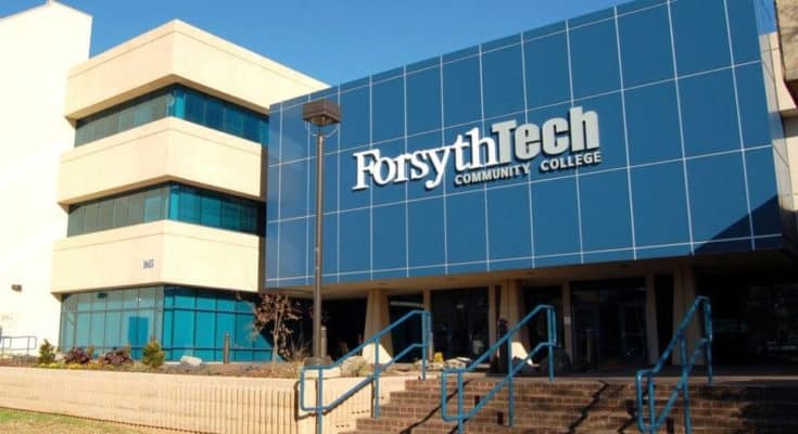 Front view of Forsyth Tech