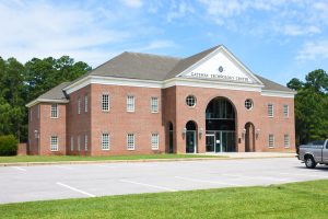 Gateway-Technology-Center-Exterior-D72_2277-web brick building on ncwu campus