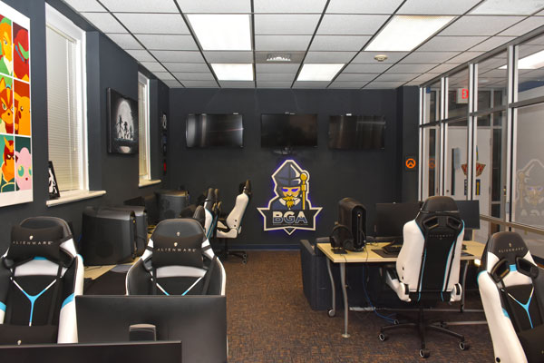 The Fortress esports room