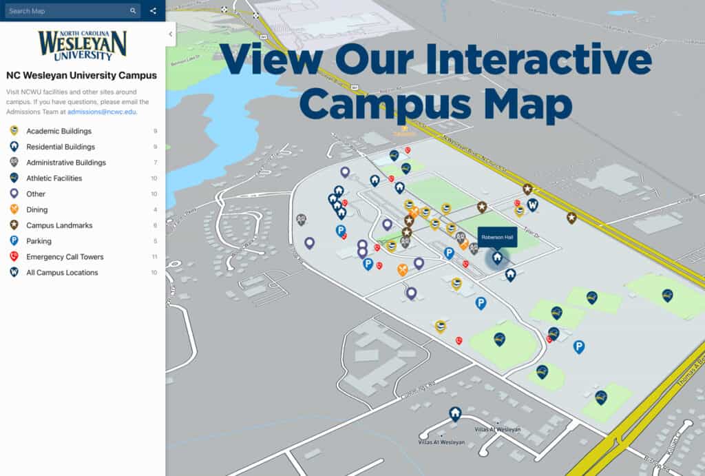 preview of ncwu campus map