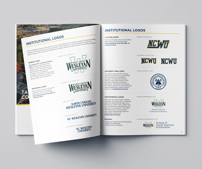 NCWU Brand Standards flipbook preview