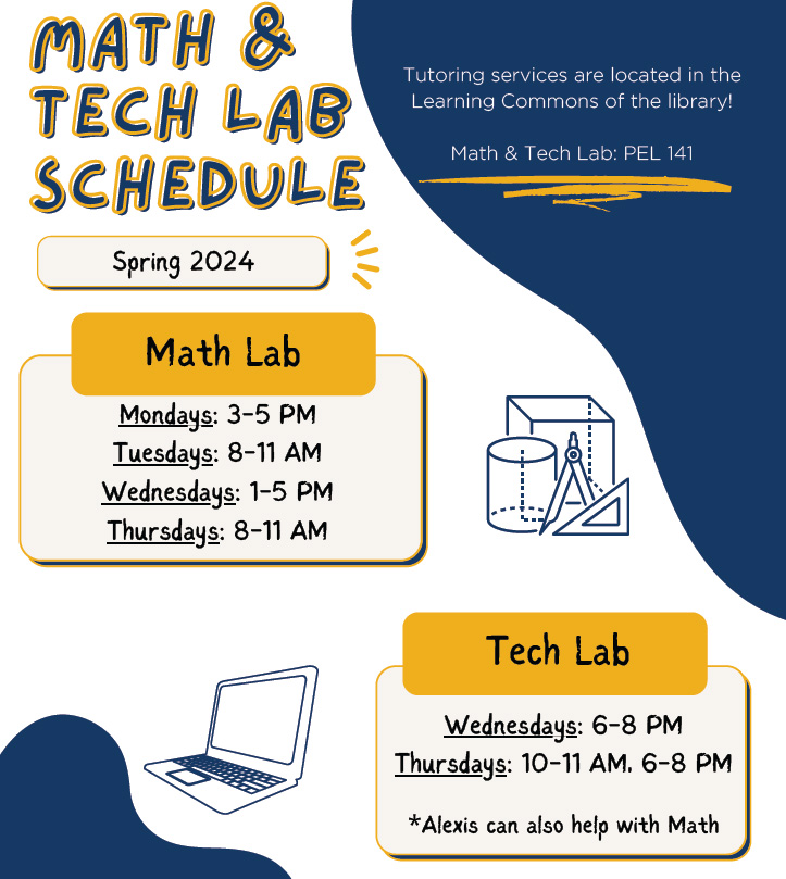 math lab schedule