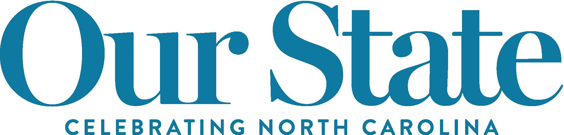 our state logo in blue