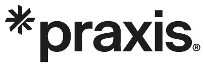 praxis logo in black teacher education resources