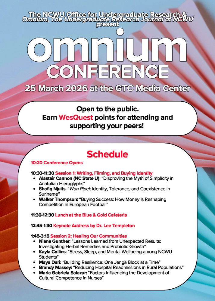 omnium 2026 conference flyer