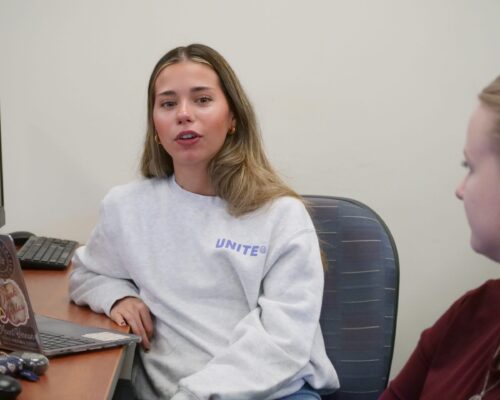 Honors-Student-Presenting-Robot Honors-Student-Presenting-Robot