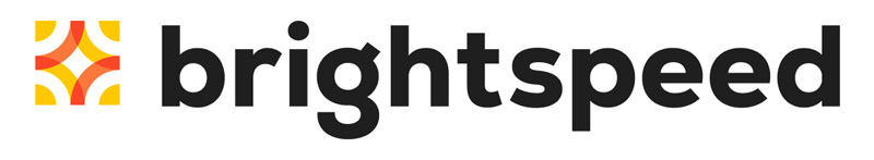 brightspeed logo in black in color