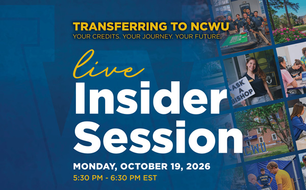 Live Insider Session- Virtual Admissions Event
