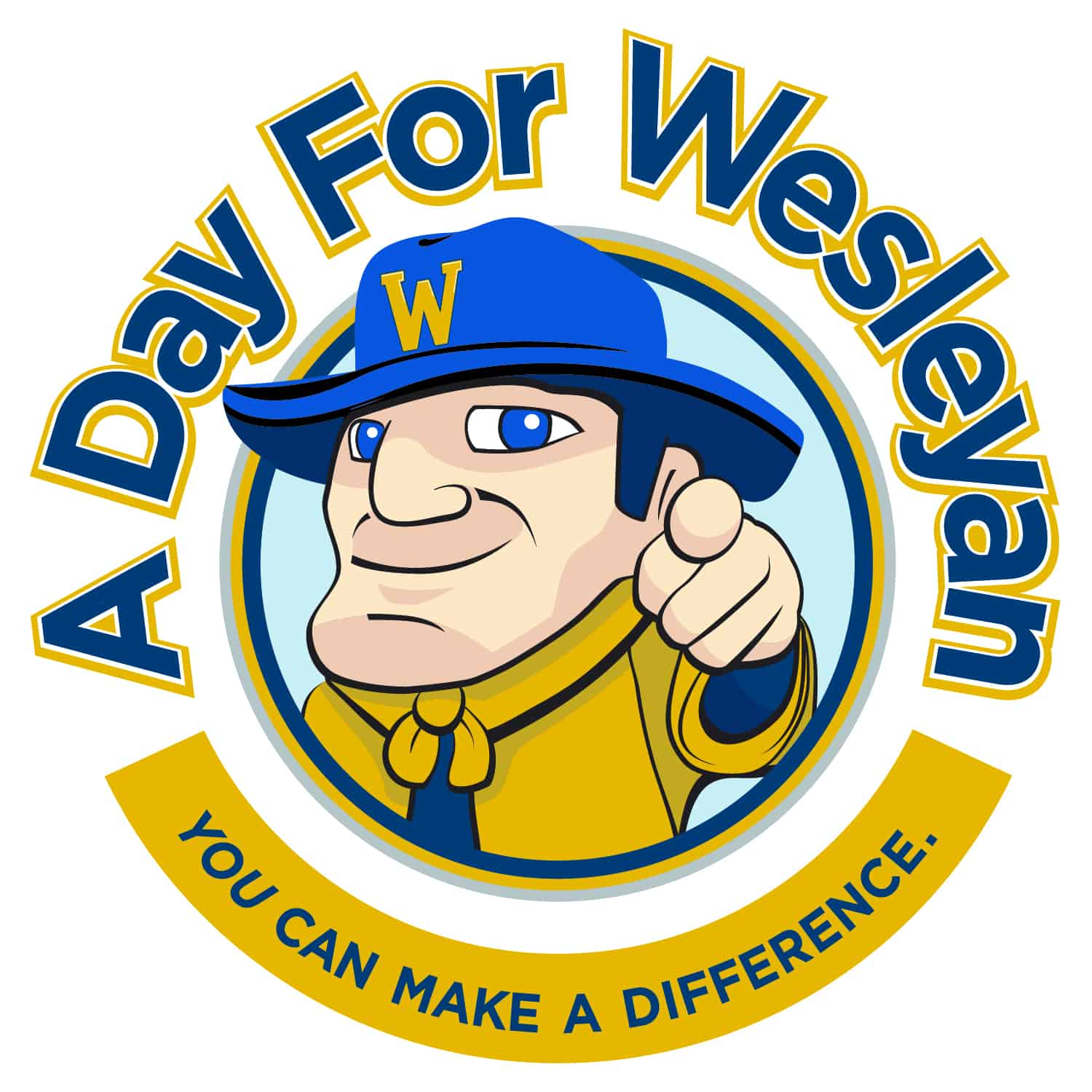 A day for Wesleyan "You can make a difference" logo